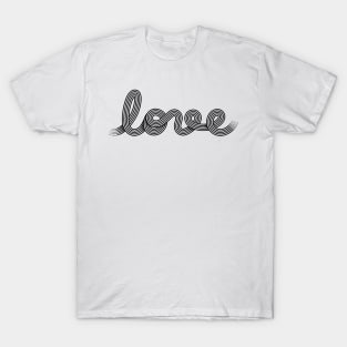 Love in lines T-Shirt